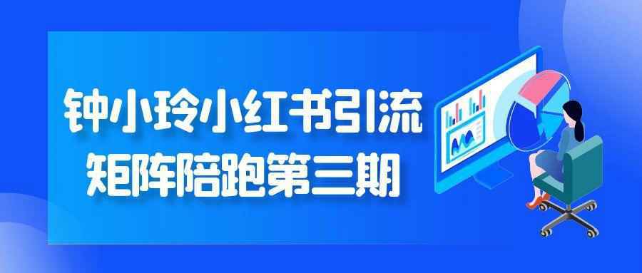 钟小玲小红书引流矩阵陪跑第三期-小火把网创