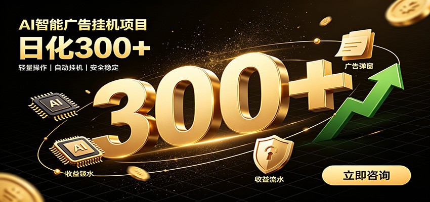 捡钱方法教学,AI广告全新玩法,月入过万无压力,适合各类人群兼职创业-小火把网创