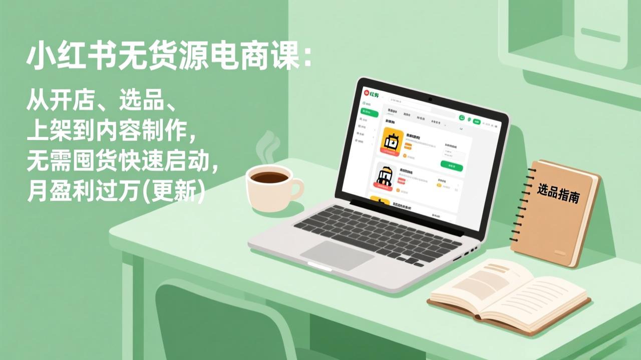 小红书无货源电商课(更新-小火把网创